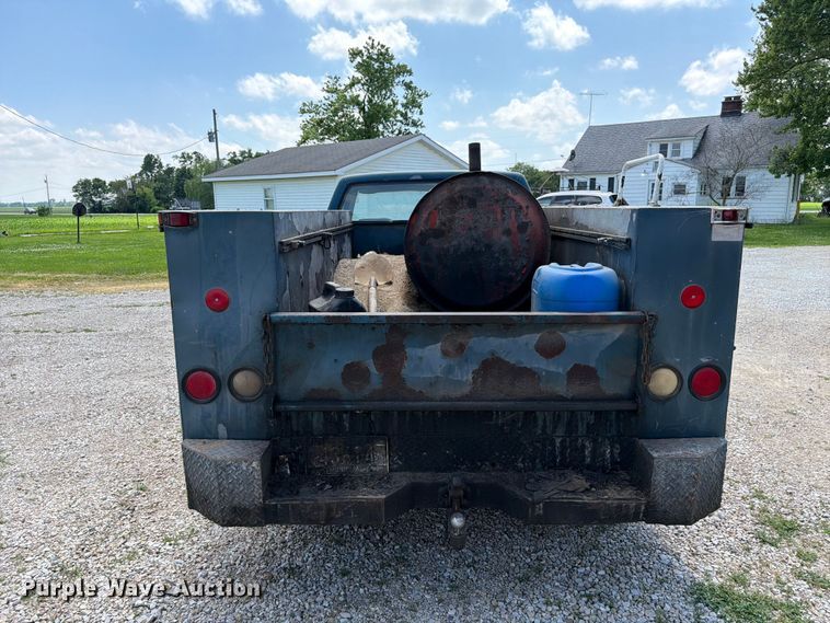 image for item FC3127 1992 Chevrolet C2500 utility bed pickup truck