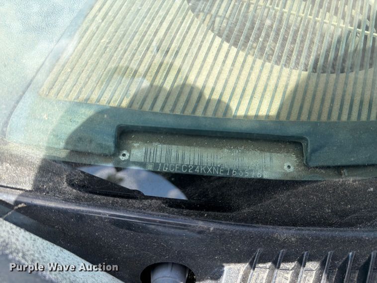 image for item FC3127 1992 Chevrolet C2500 utility bed pickup truck