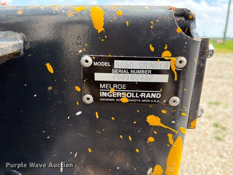 image for item FC3128 Ingersoll-Rand SG50 Grinder skid steer stump grinder