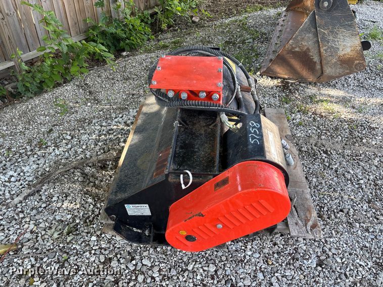 image for item FC5832 2022 Agrotk EXFLM115 excavator flail mower