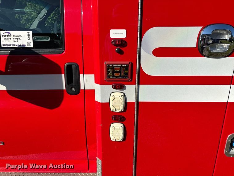 image for item FG0399 2015 GMC Savana 4500 ambulance