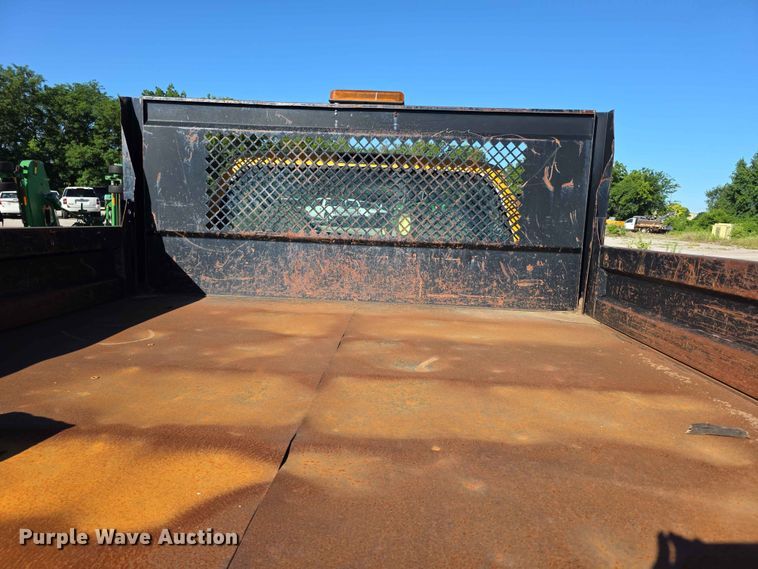 image for item FH6176 2003 Ford F350 Super Duty XL dump flatbed pickup truck