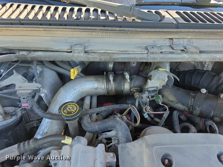 image for item FH6176 2003 Ford F350 Super Duty XL dump flatbed pickup truck