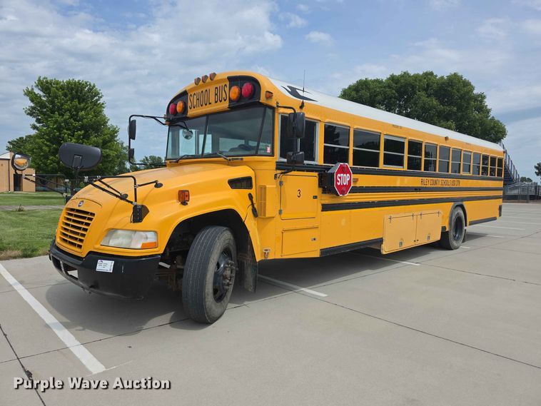 image for item FH6198 2013 Bluebird school bus
