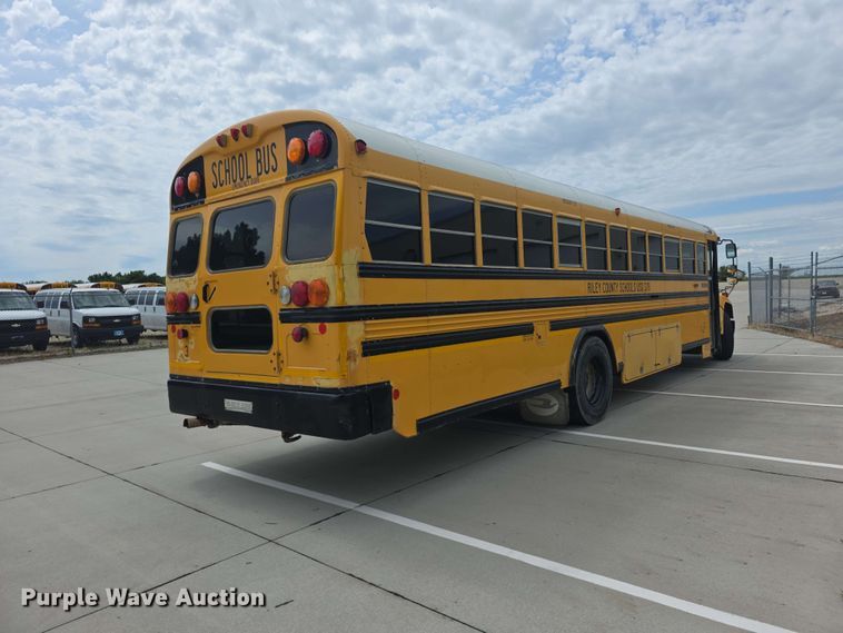 image for item FH6198 2013 Bluebird school bus