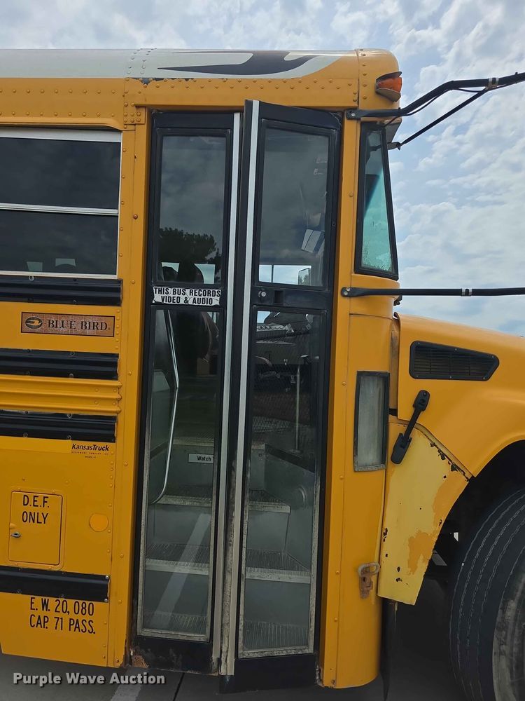 image for item FH6198 2013 Bluebird school bus