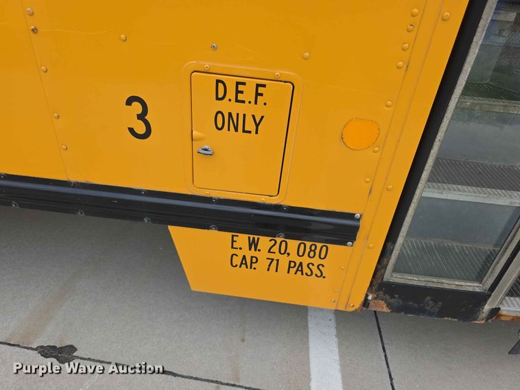 image for item FH6198 2013 Bluebird school bus
