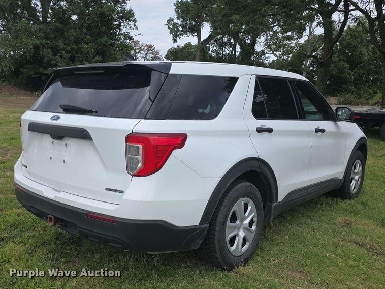 image for item FH6202 2020 Ford Explorer Police SUV