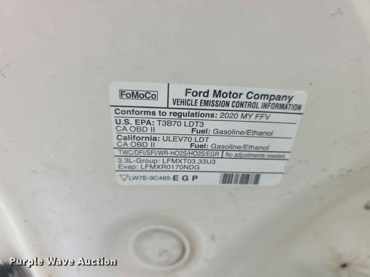 image for item FH6202 2020 Ford Explorer Police SUV