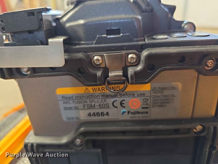 image for item FH6205 Fujikura  FSM-60S optical fiber fusion splicer