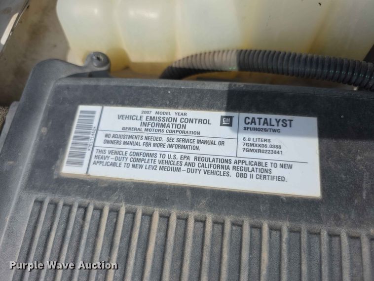 image for item FH6238 2007 Chevrolet Silverado 2500HD pickup truck