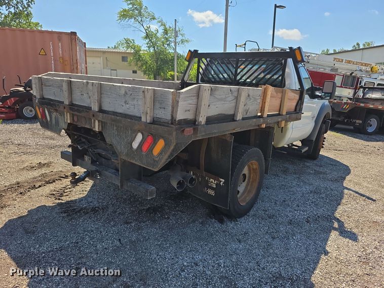 image for item FH6242 2014 Ford F450 Super Duty XL dump flatbed truck