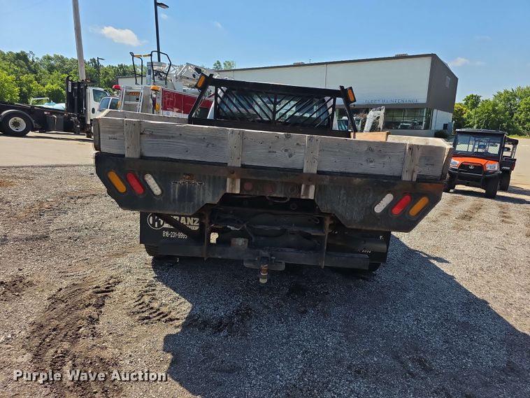 image for item FH6242 2014 Ford F450 Super Duty XL dump flatbed truck