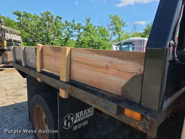 image for item FH6242 2014 Ford F450 Super Duty XL dump flatbed truck