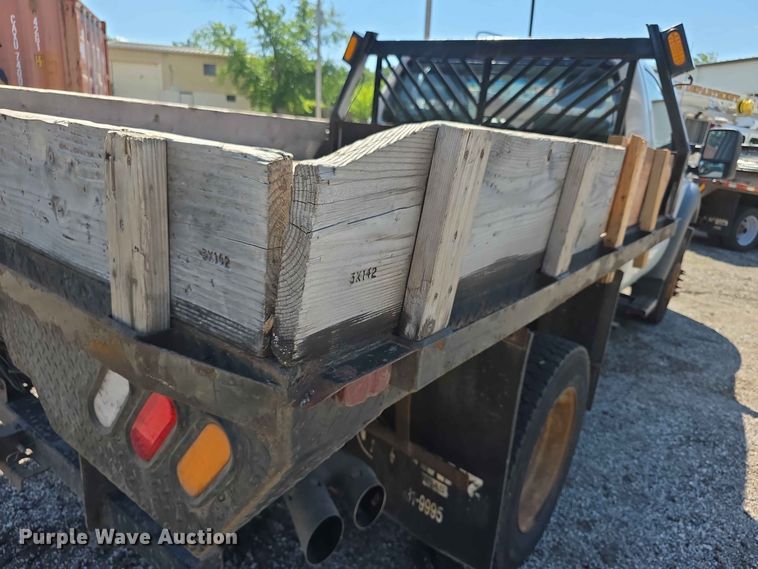 image for item FH6242 2014 Ford F450 Super Duty XL dump flatbed truck