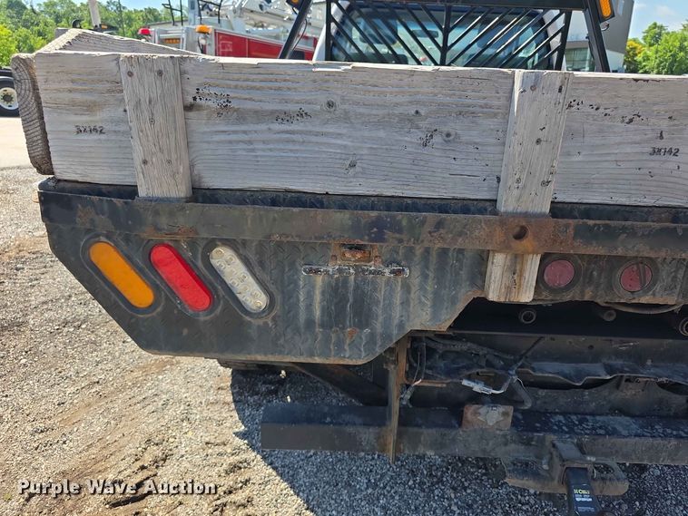 image for item FH6242 2014 Ford F450 Super Duty XL dump flatbed truck