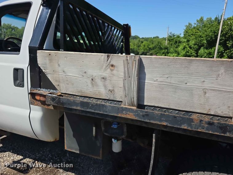 image for item FH6242 2014 Ford F450 Super Duty XL dump flatbed truck