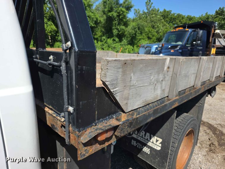 image for item FH6242 2014 Ford F450 Super Duty XL dump flatbed truck