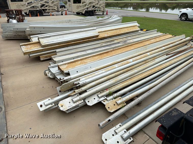 image for item FI0242 Quonset barn frame parts