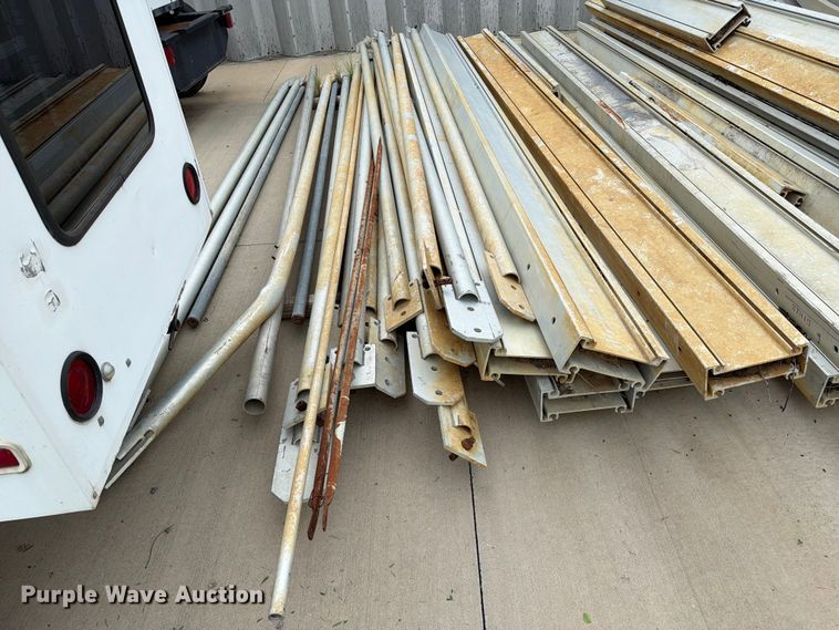 image for item FI0242 Quonset barn frame parts