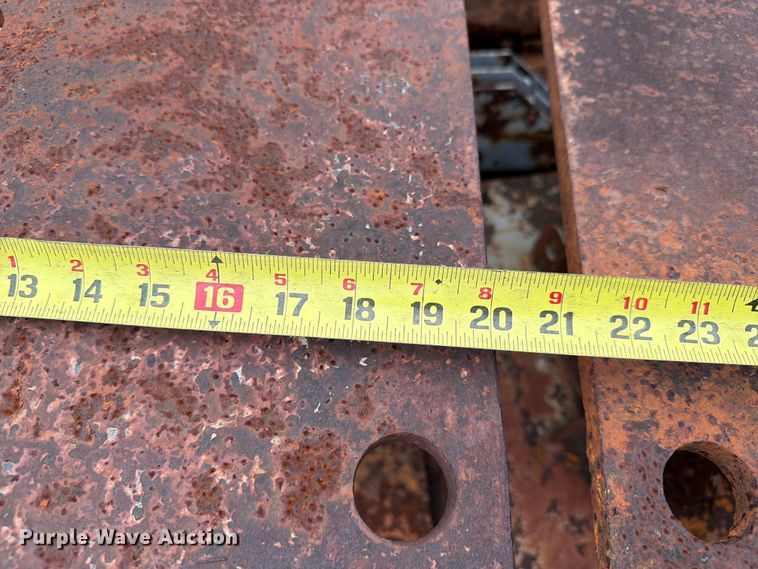 image for item FI0242 Quonset barn frame parts