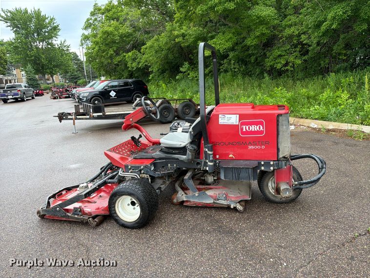 image for item FK0266 2008 Toro Groundsmaster 3500D lawn mower