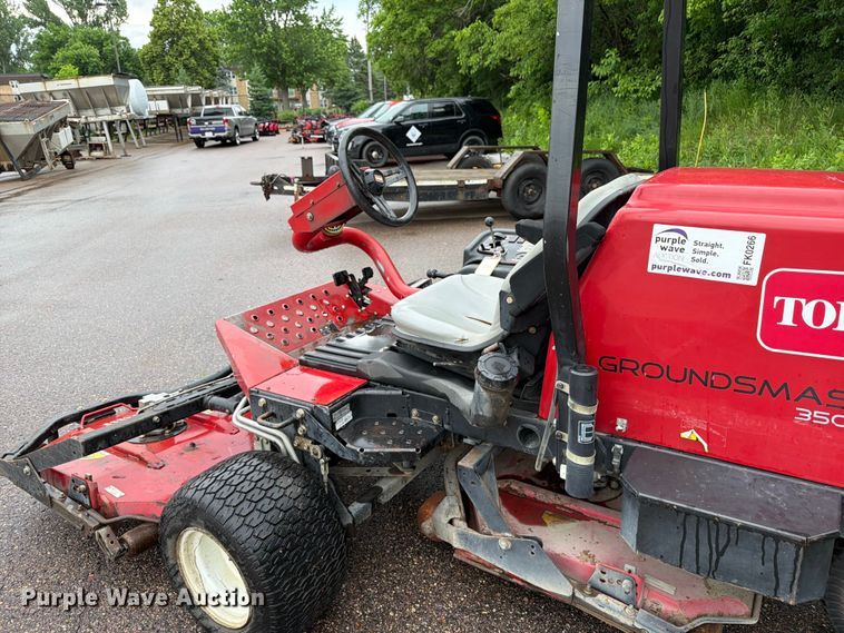 image for item FK0266 2008 Toro Groundsmaster 3500D lawn mower