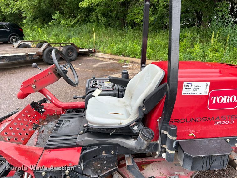 image for item FK0266 2008 Toro Groundsmaster 3500D lawn mower