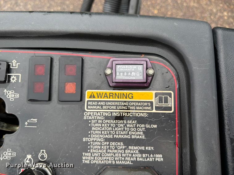 image for item FK0266 2008 Toro Groundsmaster 3500D lawn mower