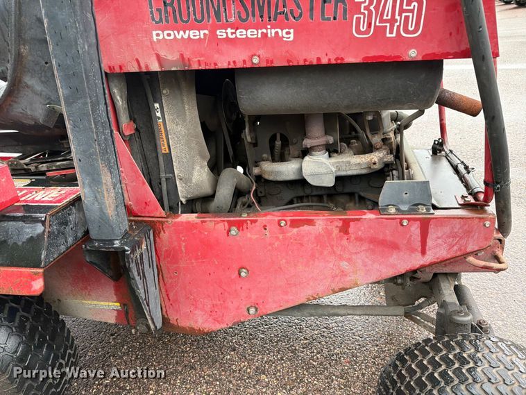image for item FK0267 2018 Toro Groundsmaster 345 surface cleaner