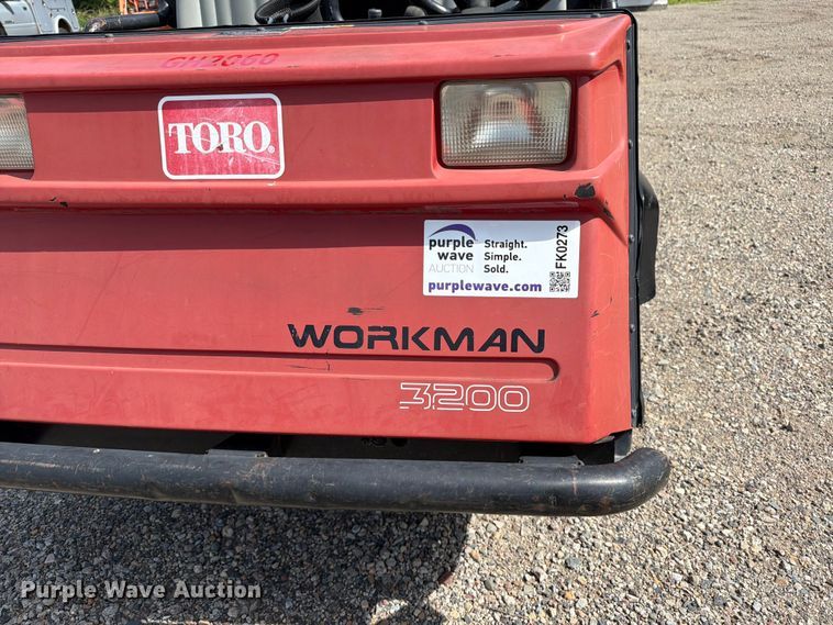 image for item FK0273 Toro Workman 3200 utility vehicle