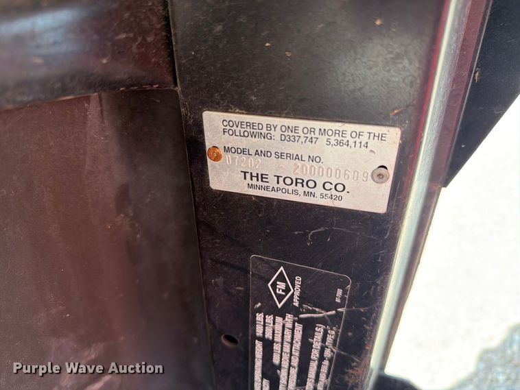 image for item FK0273 Toro Workman 3200 utility vehicle