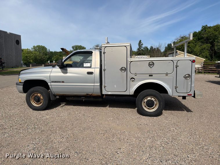 image for item FK0276 1996 Dodge Ram 2500 utility bed pickup truck
