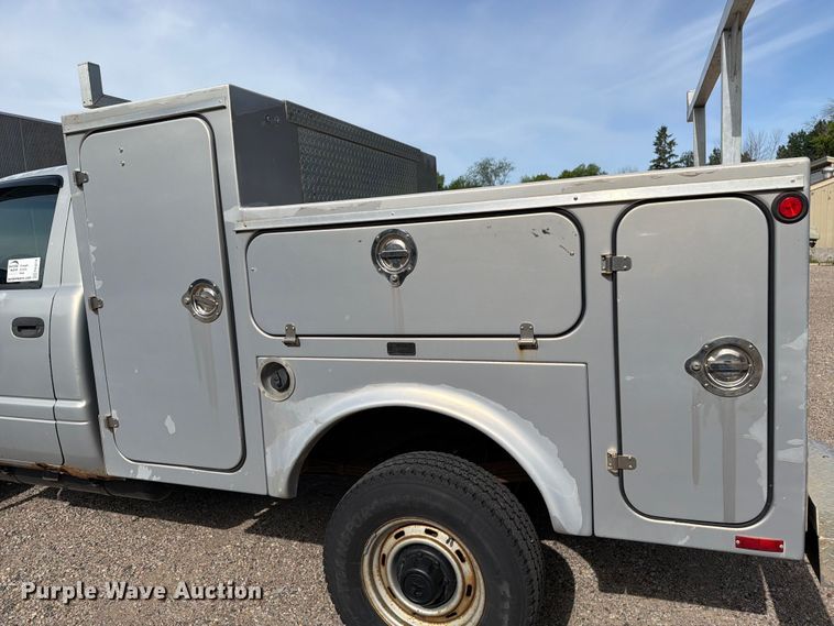 image for item FK0276 1996 Dodge Ram 2500 utility bed pickup truck