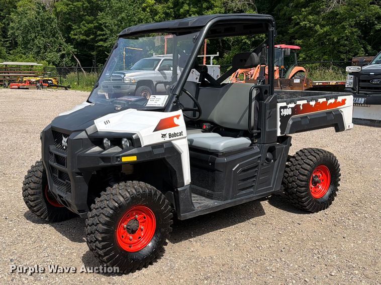 image for item FK0278 2018 Bobcat 3400 utility vehicle