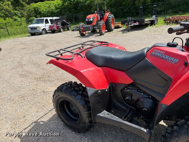 image for item FK0282 2023 Suzuki King Quad 400ASI ATV