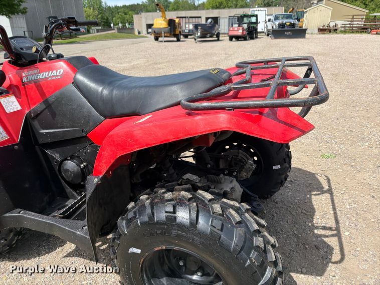 image for item FK0282 2023 Suzuki King Quad 400ASI ATV