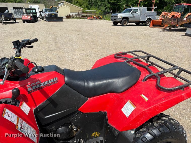 image for item FK0282 2023 Suzuki King Quad 400ASI ATV