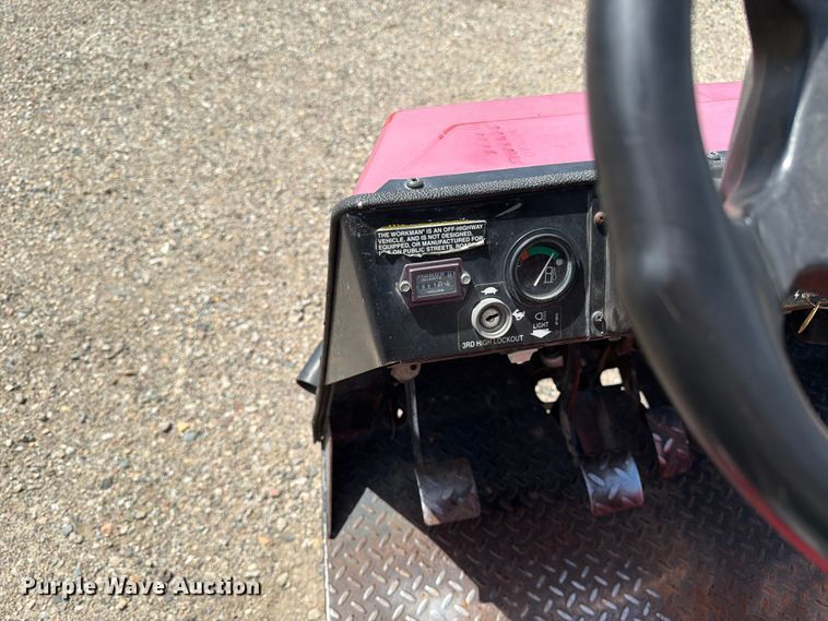 image for item FK0283 Toro Workman 3200 utility vehicle