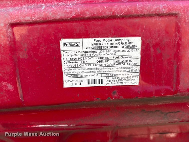 image for item FK0298 2015 Ford E450 ambulance