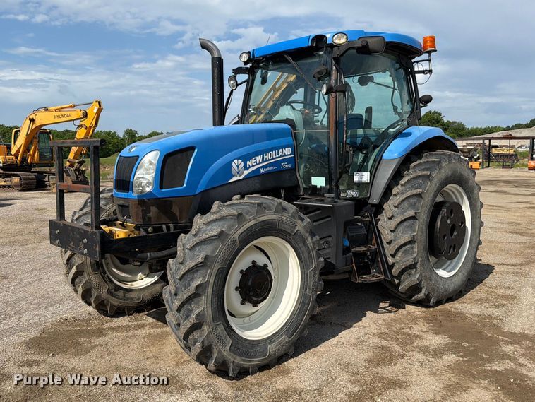 image for item FK3019 New Holland T6.155 MFWD tractor