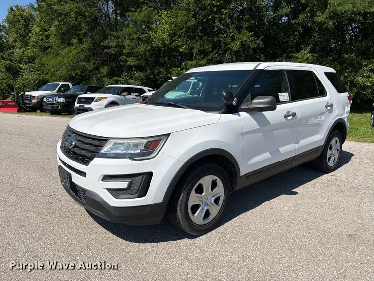 image for item FK3050 2017 Ford Explorer Police Interceptor SUV