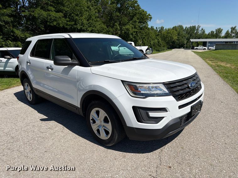 image for item FK3050 2017 Ford Explorer Police Interceptor SUV