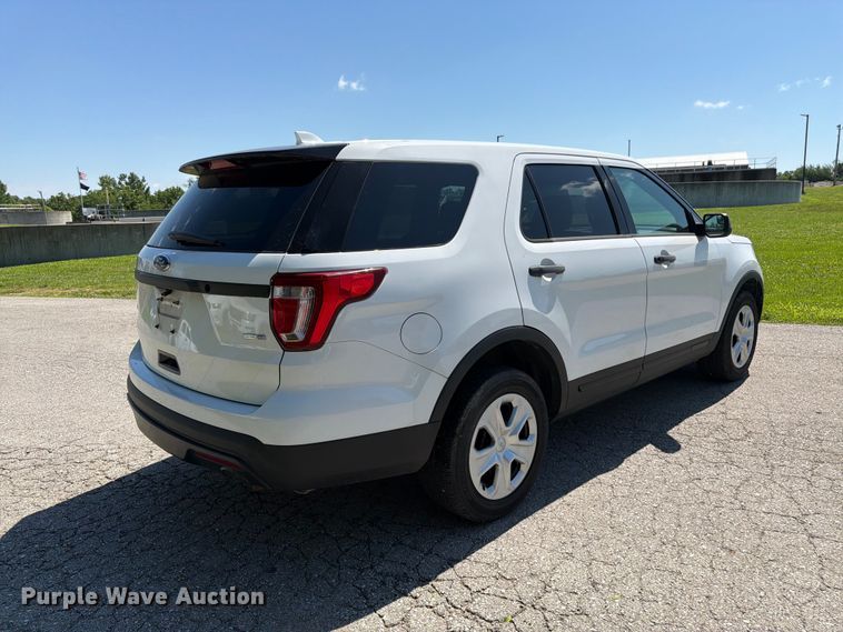 image for item FK3050 2017 Ford Explorer Police Interceptor SUV