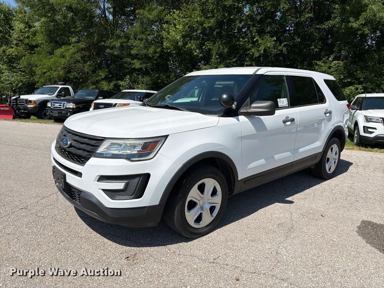 image for item FK3051 2017 Ford Explorer Police Interceptor SUV