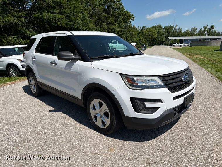 image for item FK3051 2017 Ford Explorer Police Interceptor SUV