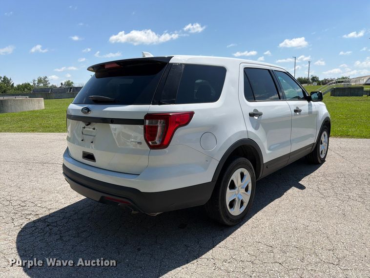 image for item FK3051 2017 Ford Explorer Police Interceptor SUV