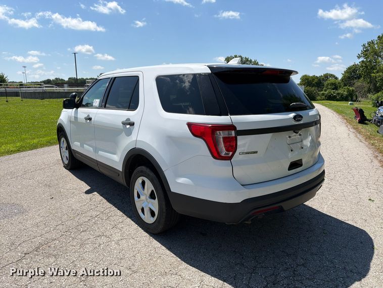 image for item FK3051 2017 Ford Explorer Police Interceptor SUV