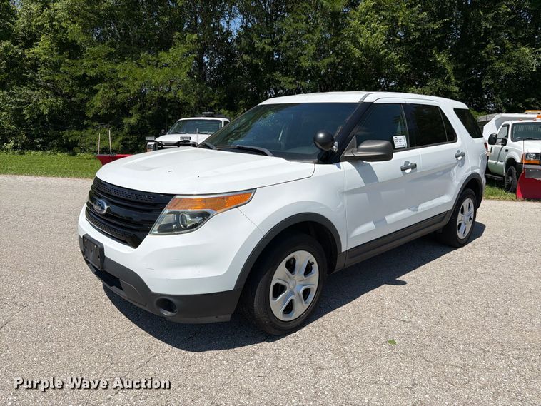 image for item FK3052 2015 Ford Explorer Police Interceptor SUV
