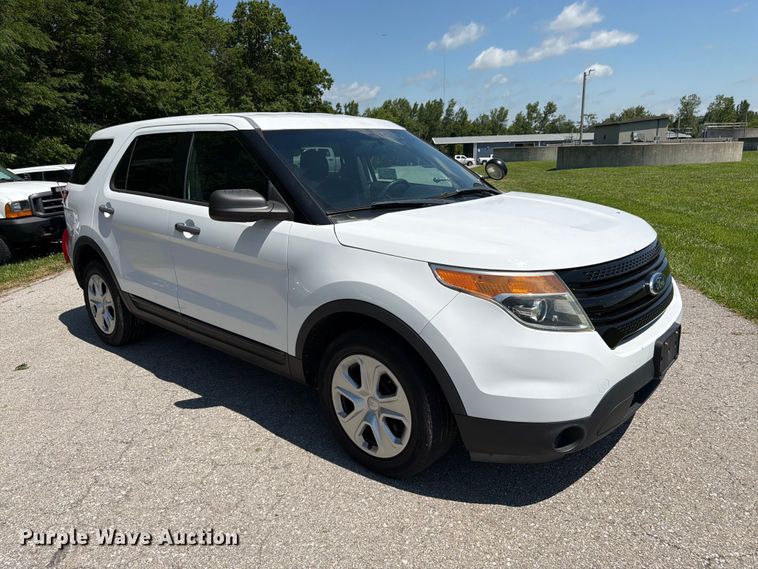 image for item FK3052 2015 Ford Explorer Police Interceptor SUV